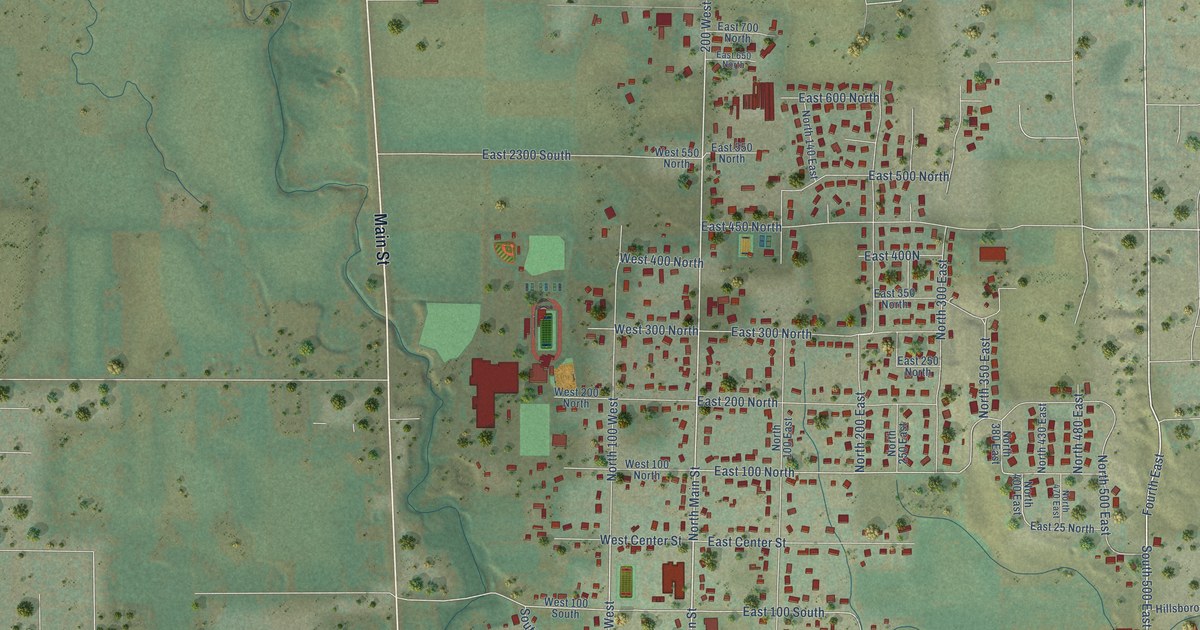 Map of Millville, Utah in 2026