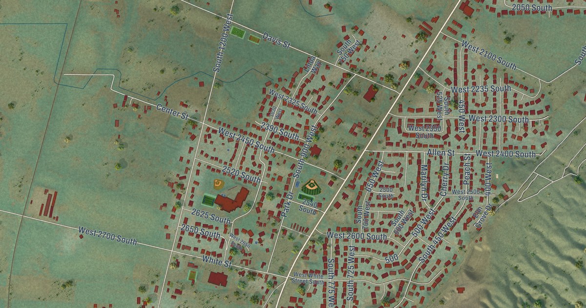 Map of Perry, Utah in 2026