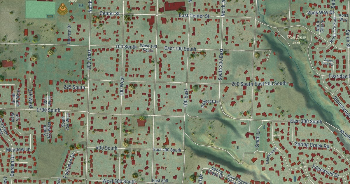 Map of Providence, Utah in 2026