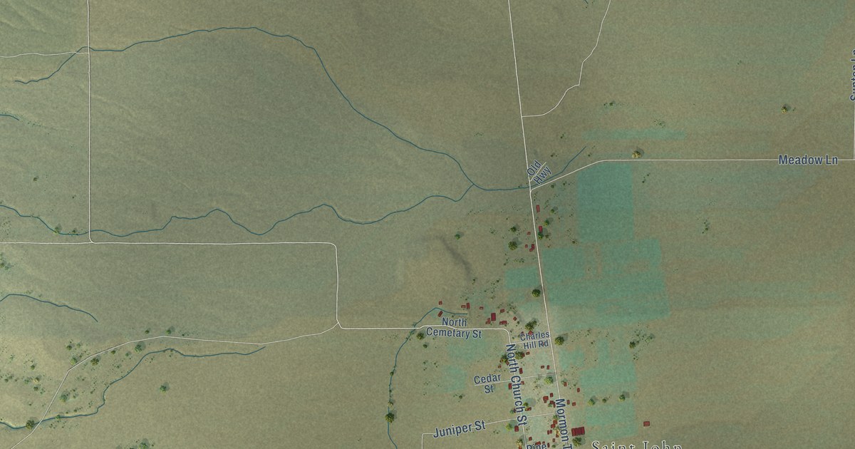 Map of Rush Valley, Utah in 2026