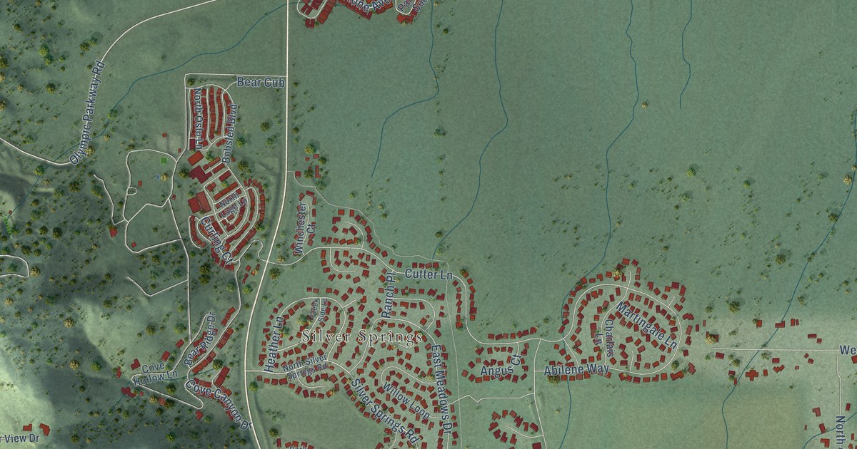 Map of Snyderville, Utah in 2026