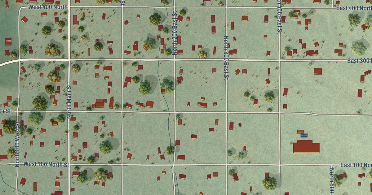 Map of Spring City, Utah in 2026