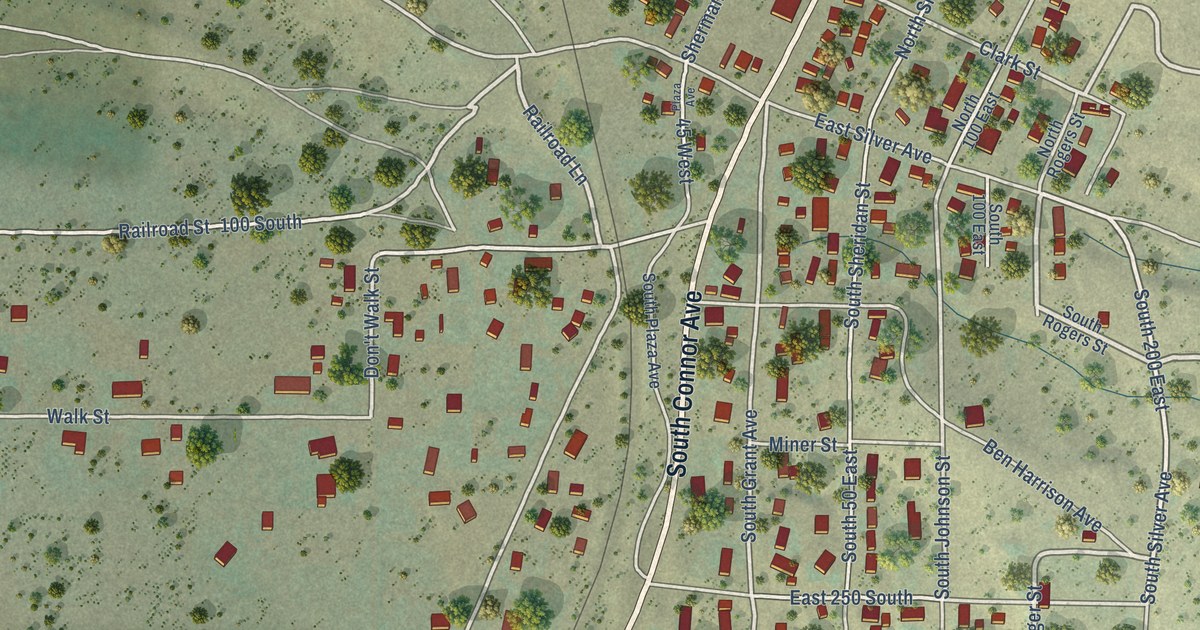 Map of Stockton, Utah in 2026