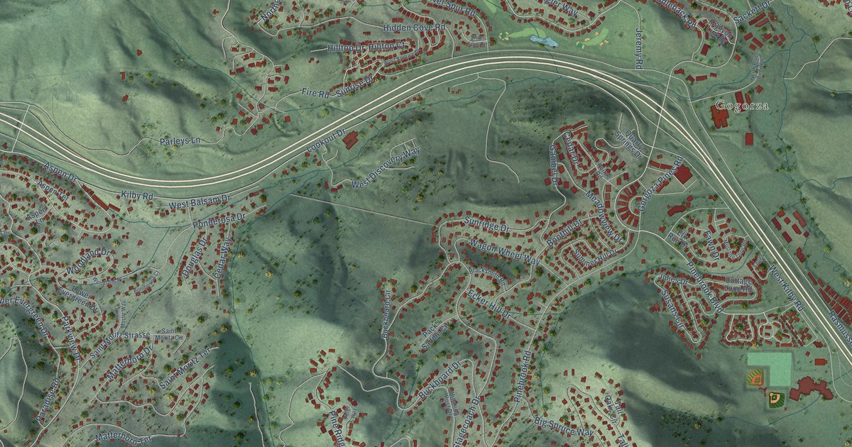 Map of Summit Park, Utah in 2026