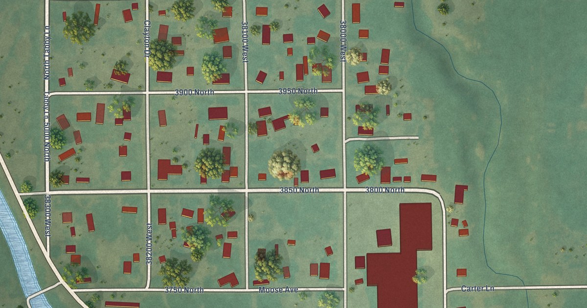 Map of Tabiona, Utah in 2026