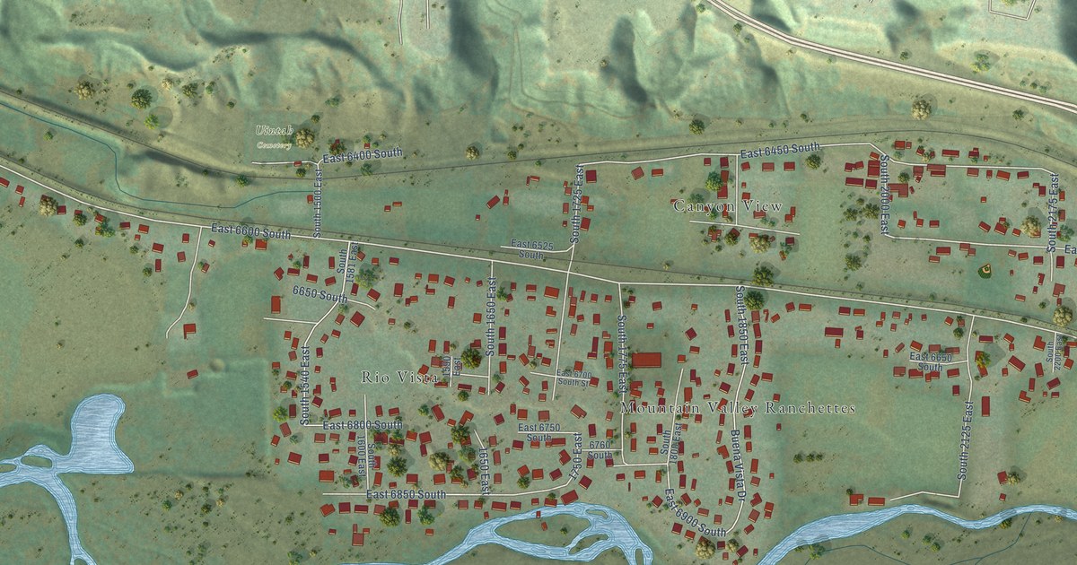 Map of Uintah, Utah in 2026