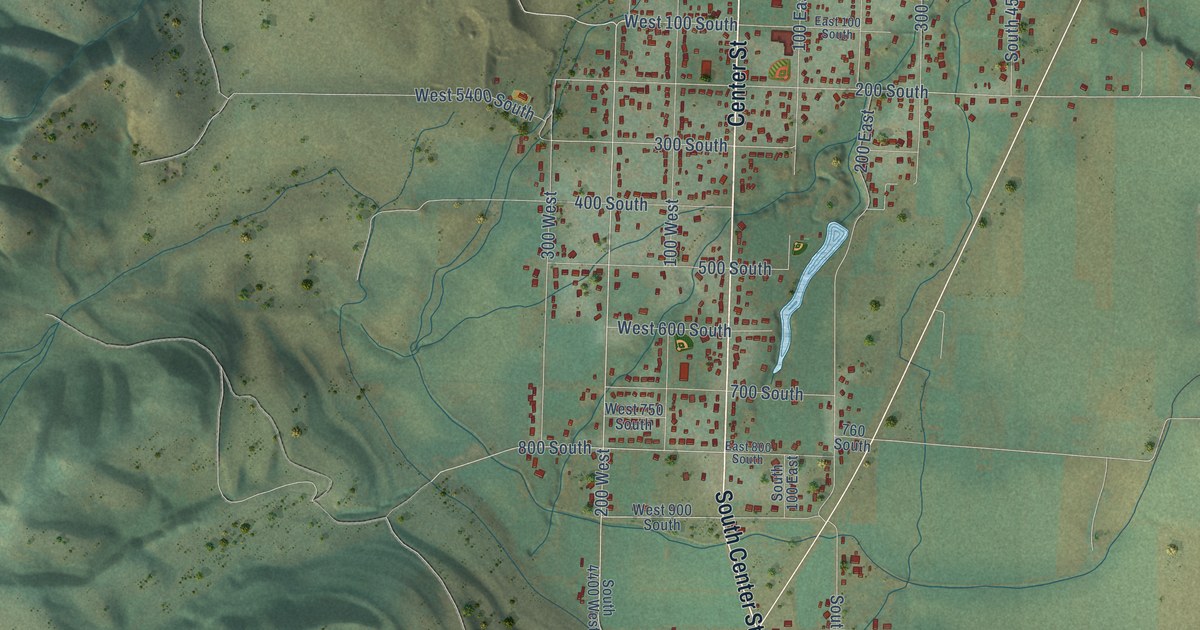 Map of Wellsville, Utah in 2026