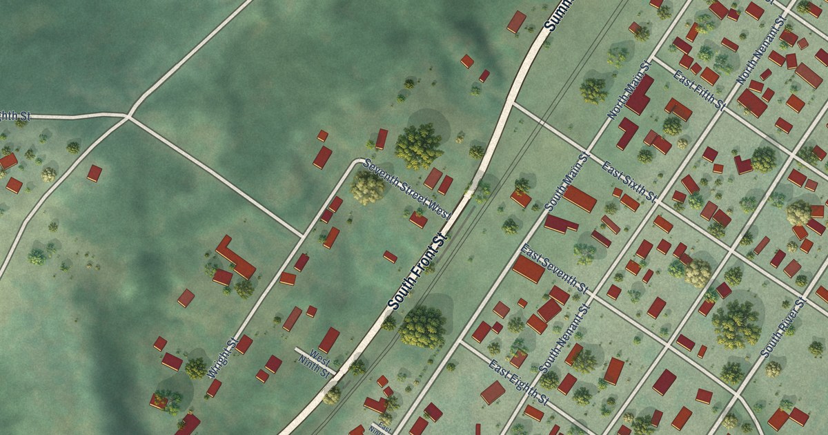 Map of Bucoda, Washington in 2026