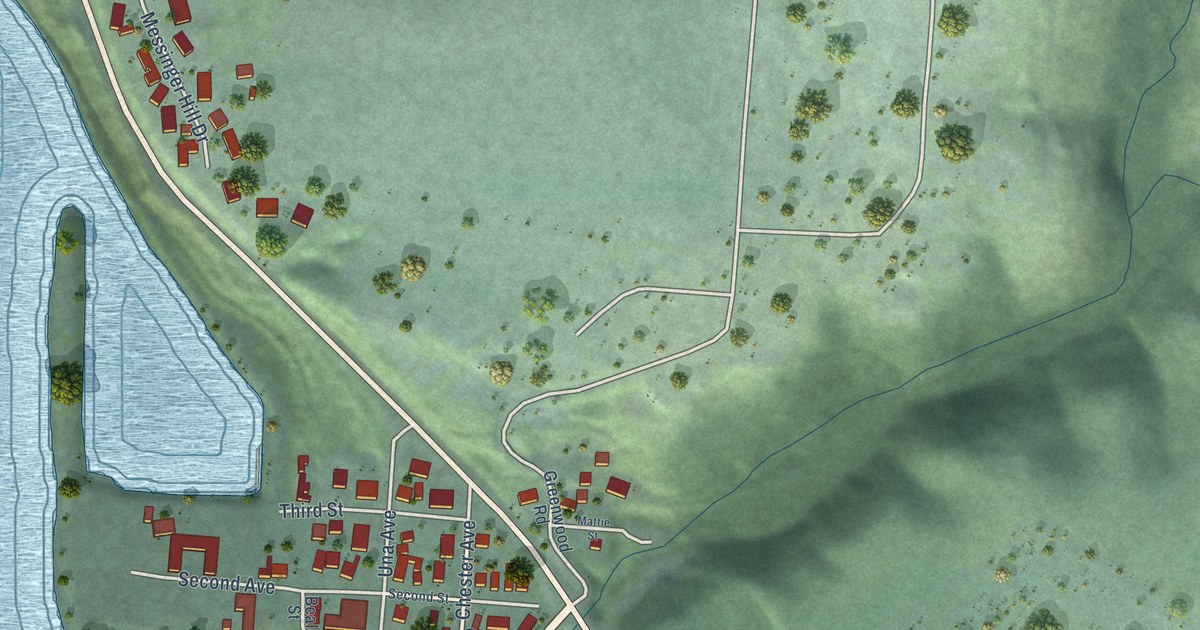 Map of Cathlamet, Washington in 2026