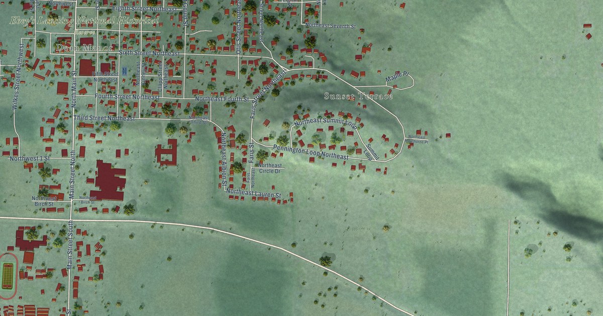 Map of Coupeville, Washington in 2026