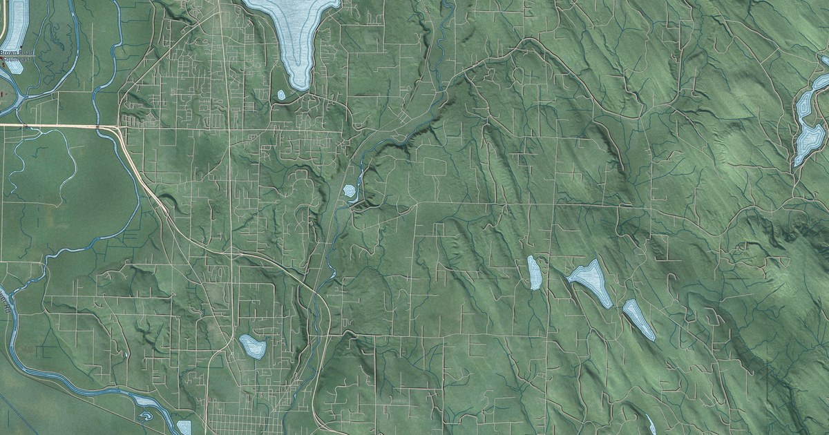 Map of Everett, Washington in 2026
