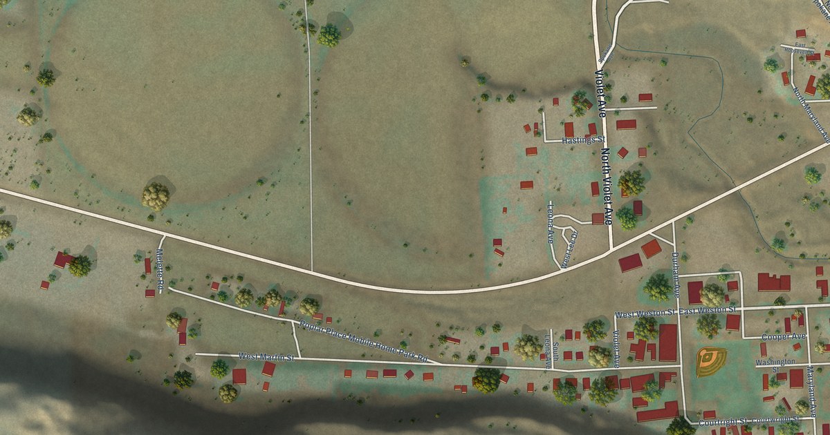Map of Kahlotus, Washington in 2026