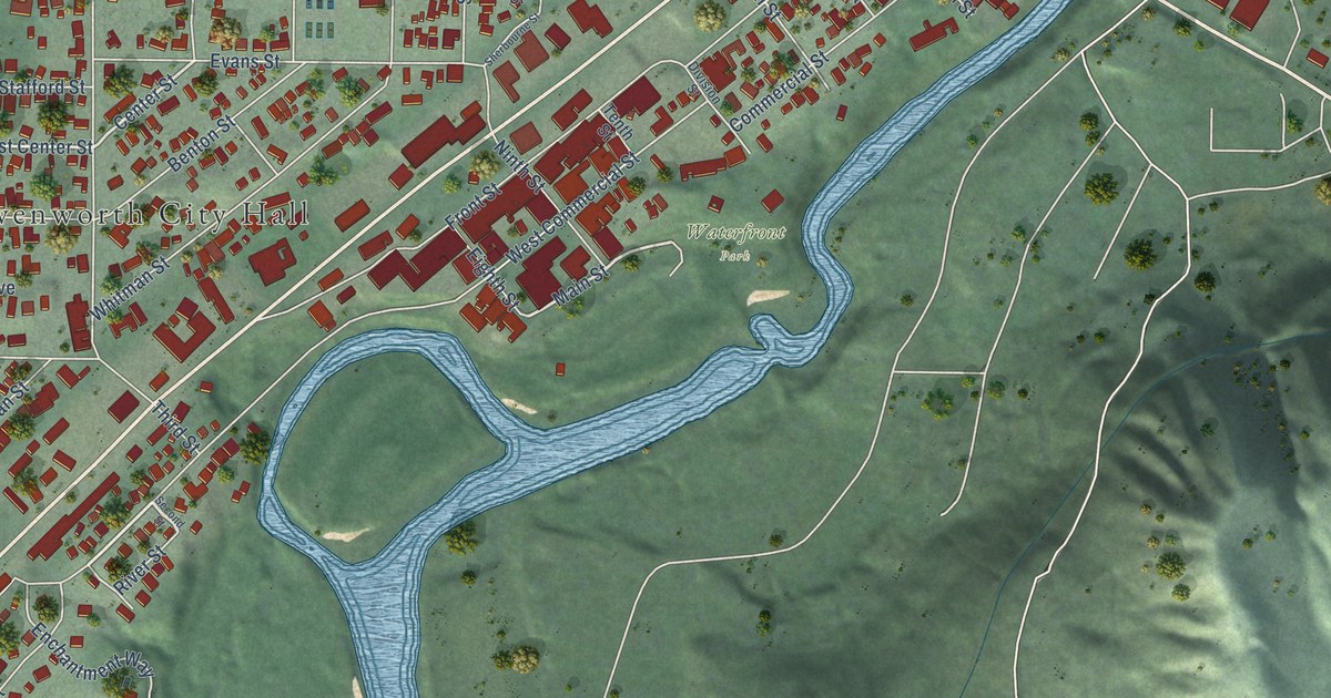 Map of Leavenworth, Washington in 2026