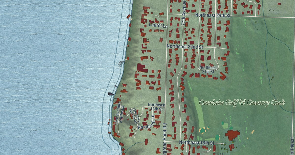 Map of Medina, Washington in 2026