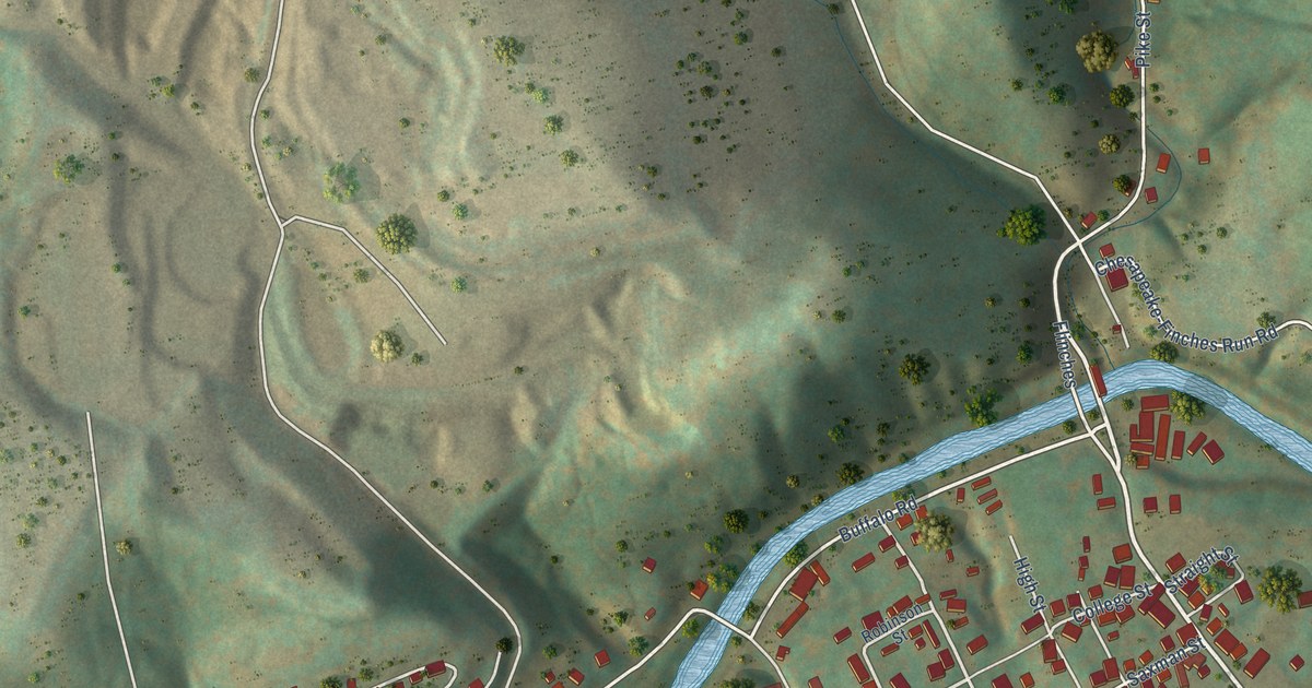 Map of Barrackville, West Virginia in 2026