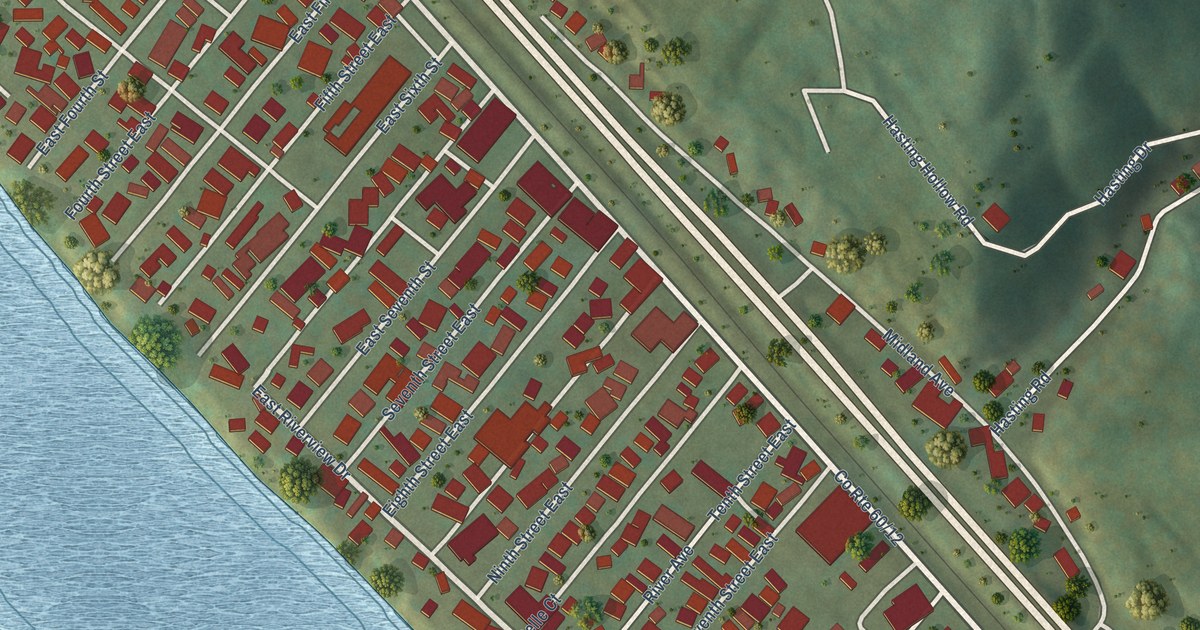 Map of Belle, West Virginia in 2026