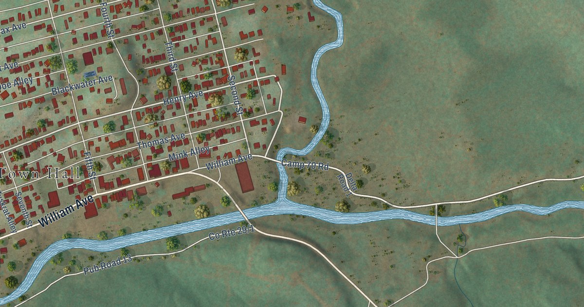 Map of Davis, West Virginia in 2026