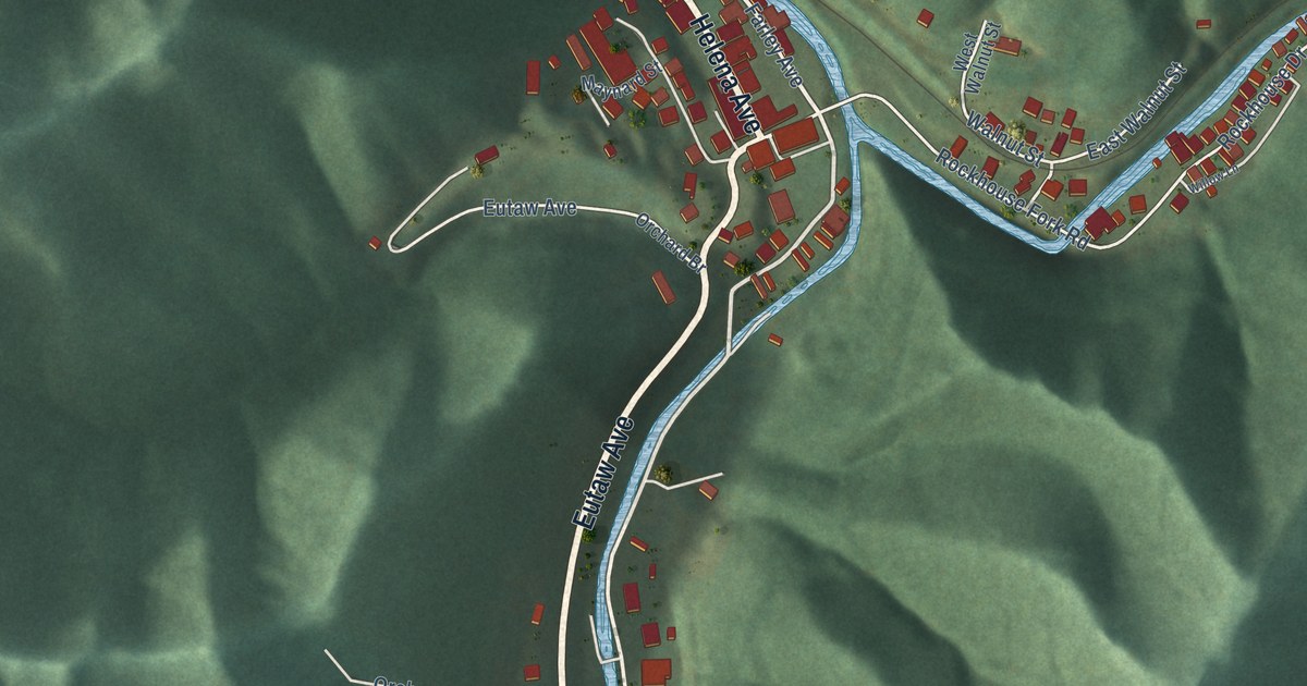 Map of Delbarton, West Virginia in 2026