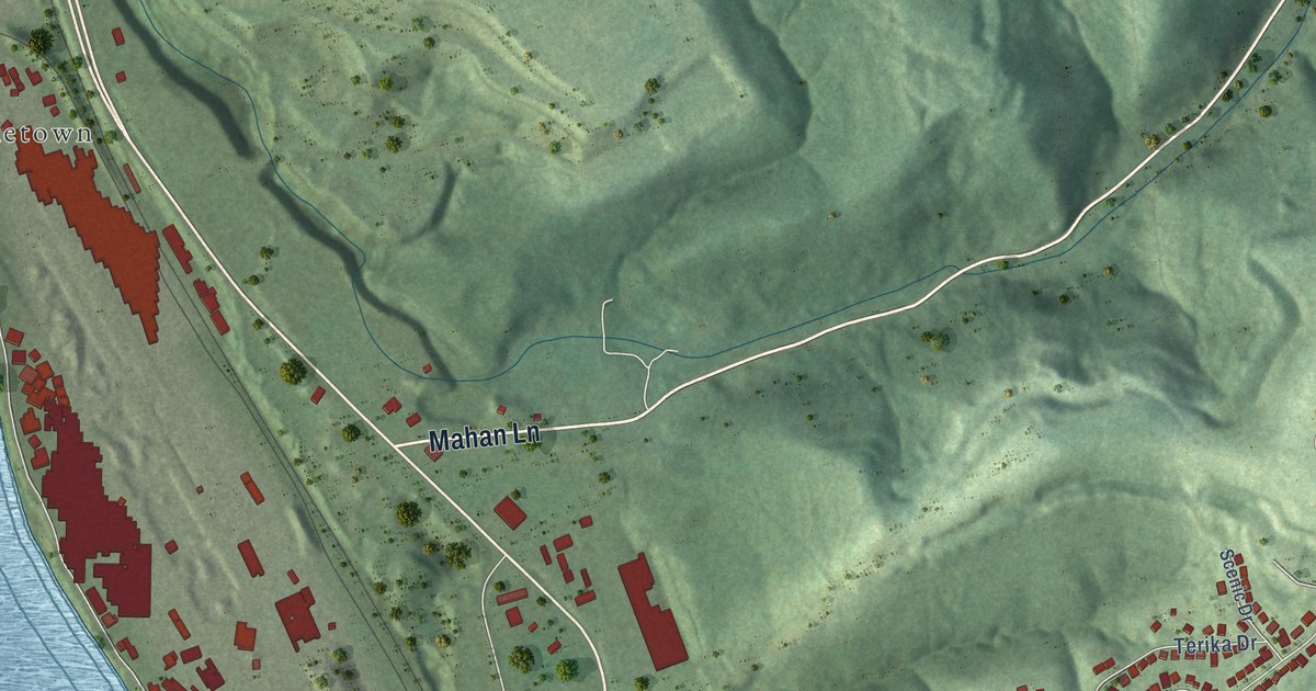Map of Follansbee, West Virginia in 2026