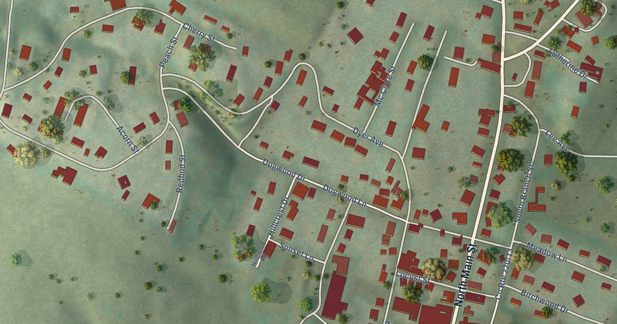 Map of Franklin, West Virginia in 2026