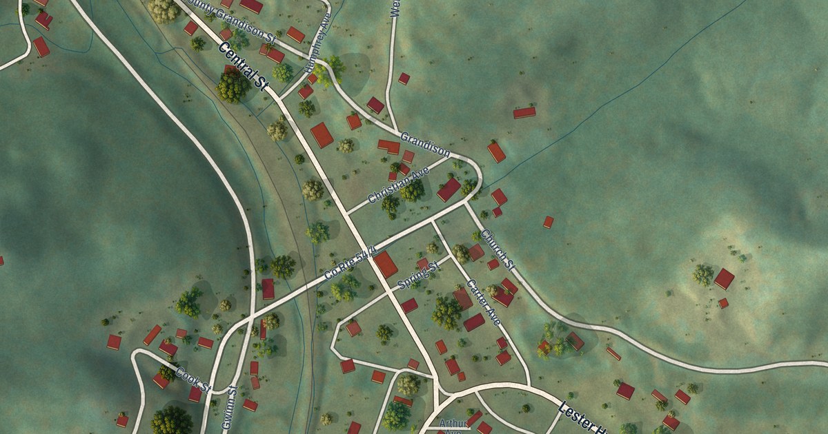 Map of Lester, West Virginia in 2026