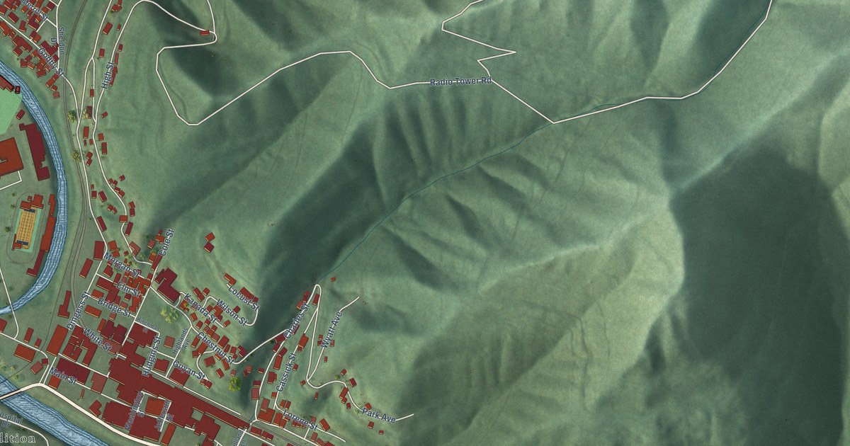Map of Logan, West Virginia in 2026