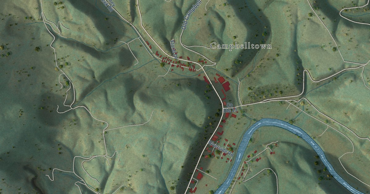 Map of Marlinton, West Virginia in 2026