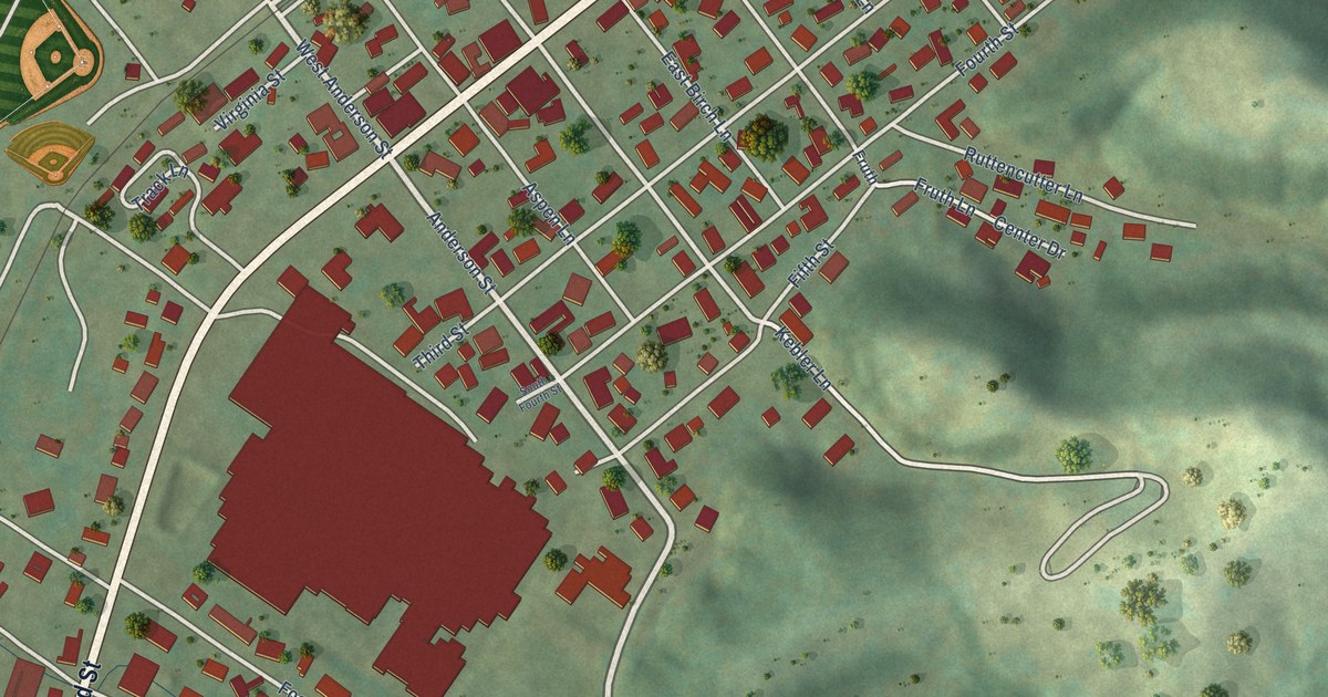 Map of Mason, West Virginia in 2026