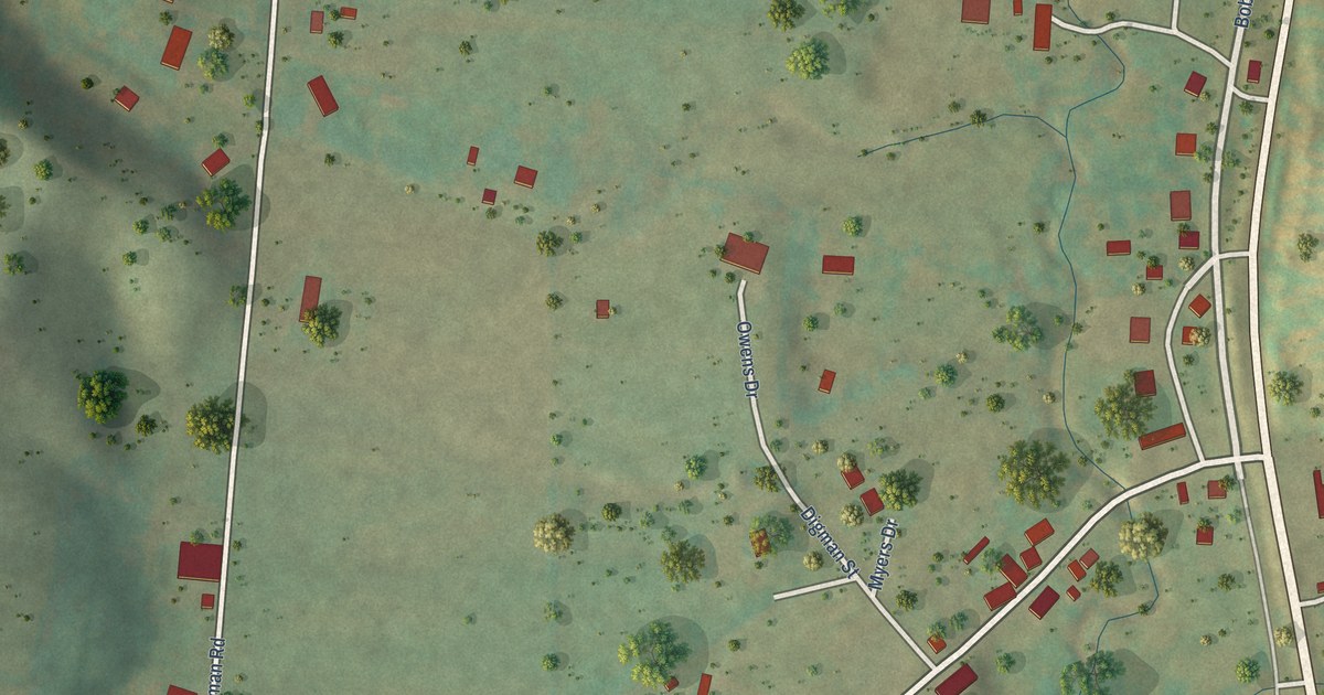 Map of Montrose, West Virginia in 2026