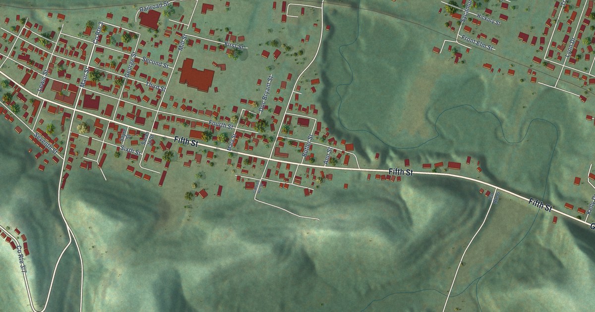 Map of New Haven, West Virginia in 2026