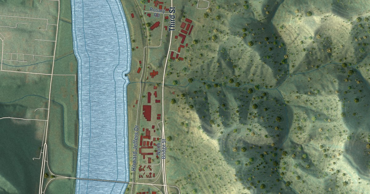 Map of New Martinsville, West Virginia in 2026