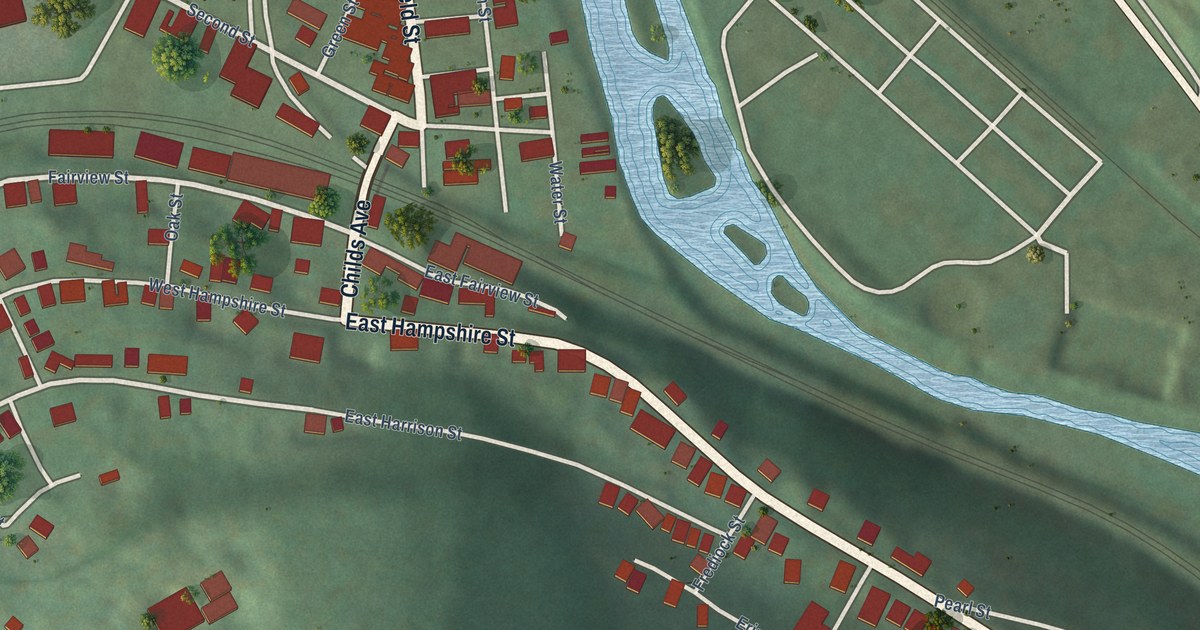 Map of Piedmont, West Virginia in 2026