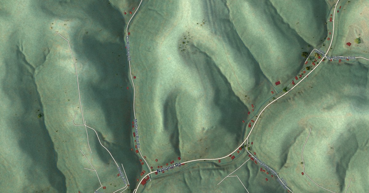 Map of Valley Grove, West Virginia in 2026