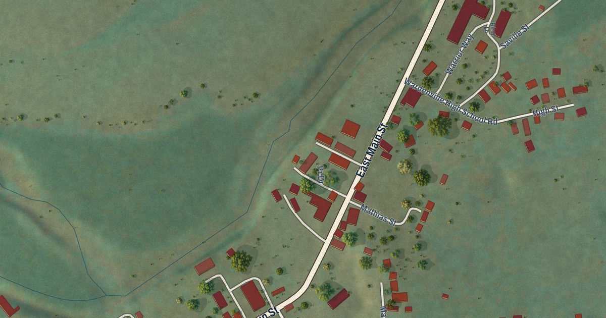 Map of Wardensville, West Virginia in 2026