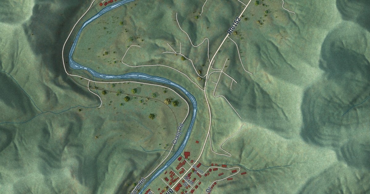 Map of Wayne, West Virginia in 2026
