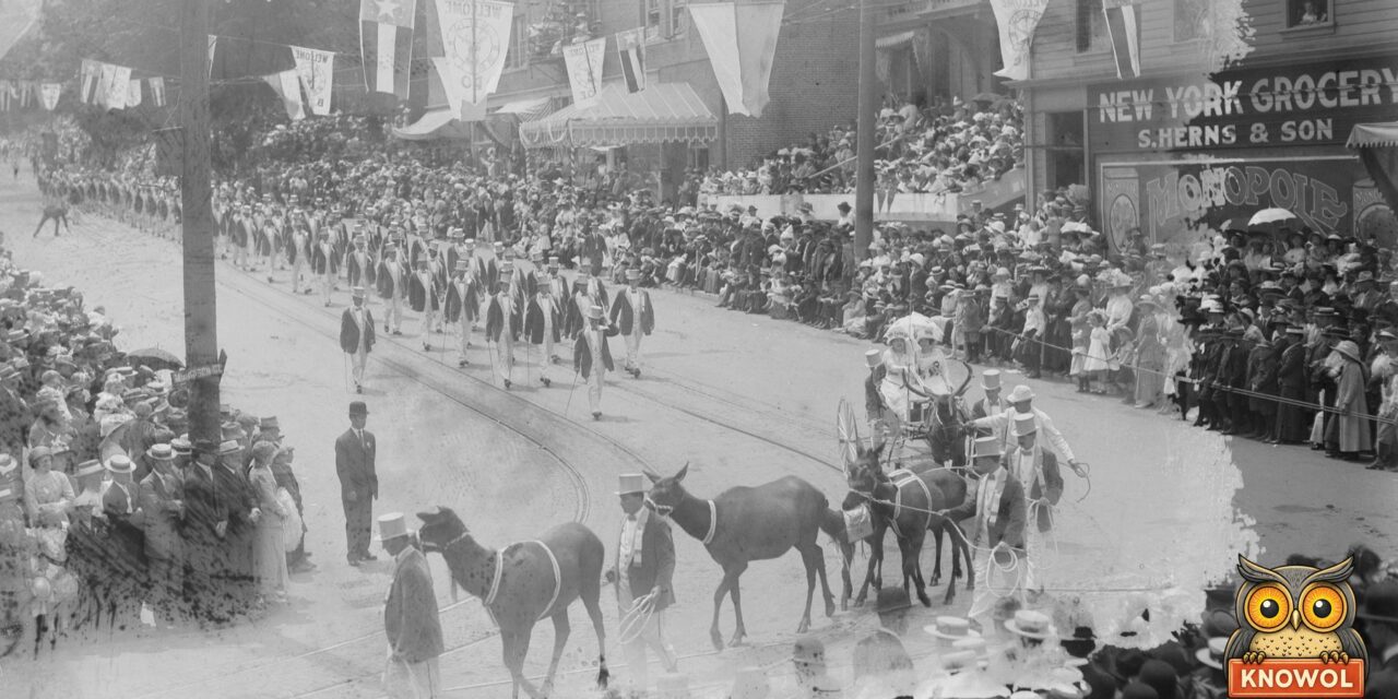 In 1912, Aberdeen’s Elks Lodge Led a Parade With Five Real Elk