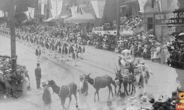 In 1912, Aberdeen’s Elks Lodge Led a Parade With Five Real Elk