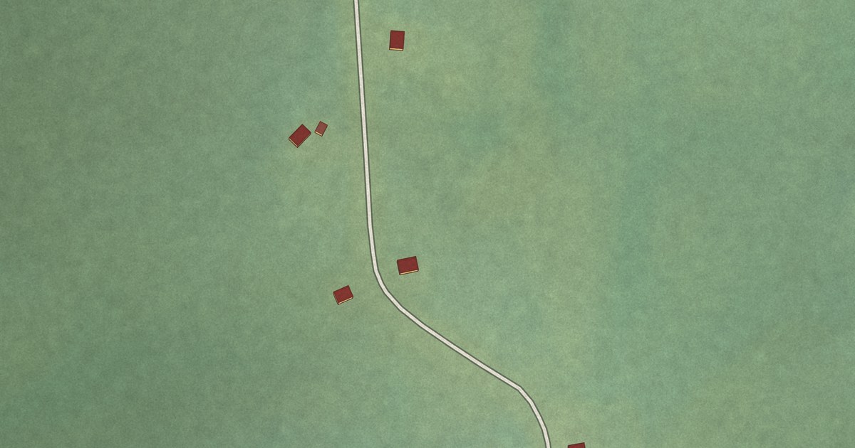 Detailed Map of Alatna, Alaska