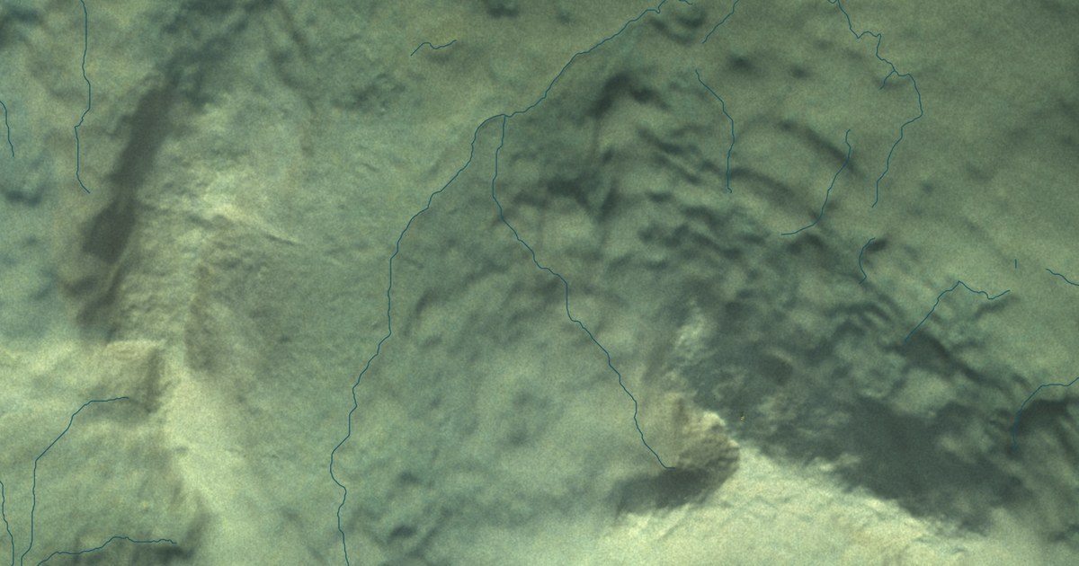 Detailed Map of Aleneva, Alaska