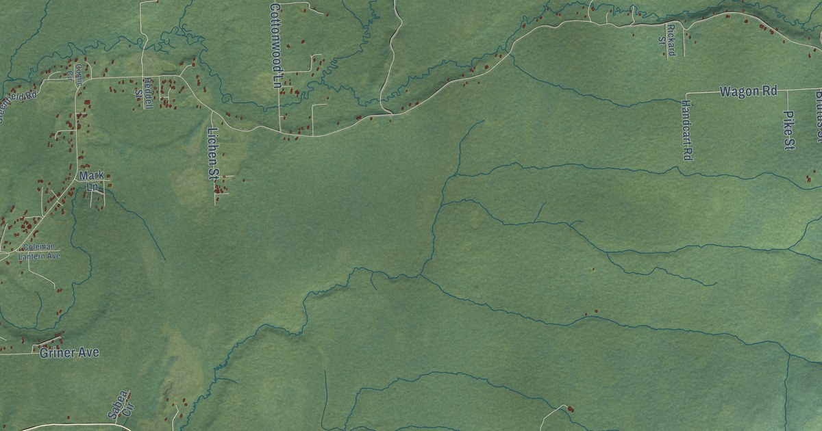 Detailed Map of Anchor Point, Alaska