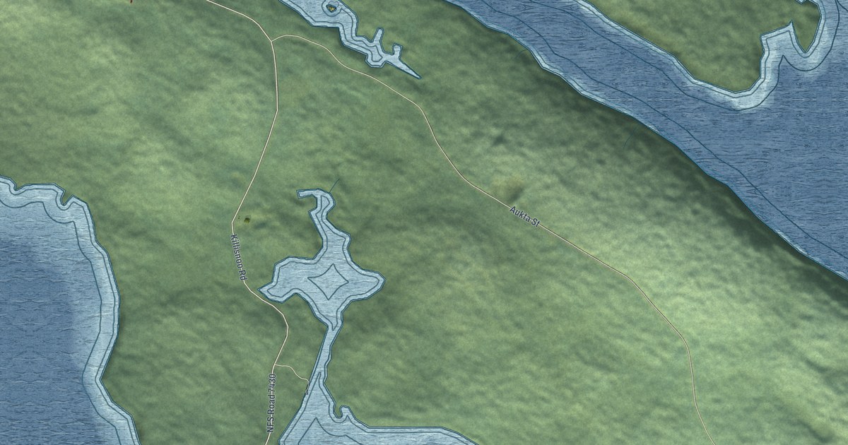 Map of Angoon, Alaska in 2026