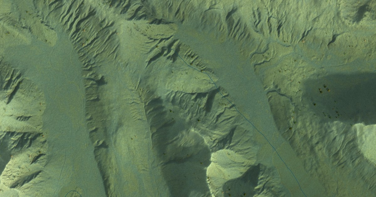 Detailed Map of Attu Station, Alaska