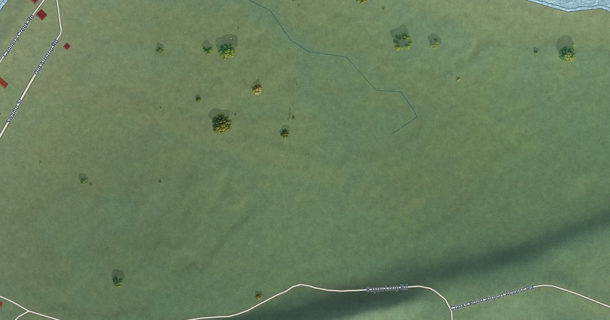 Map of Clark’s Point, Alaska in 2026