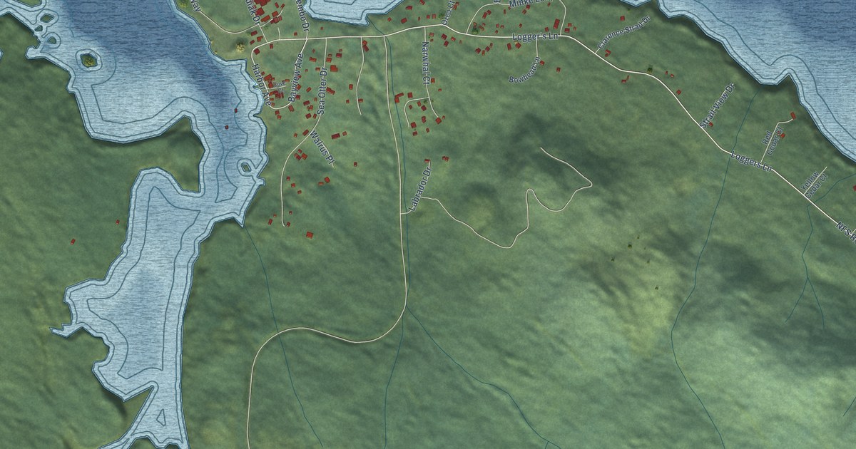 Map of Coffman Cove, Alaska in 2026