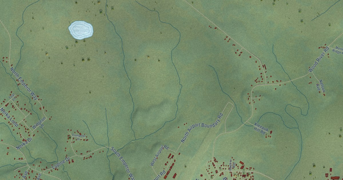 Map of Dillingham, Alaska in 2026
