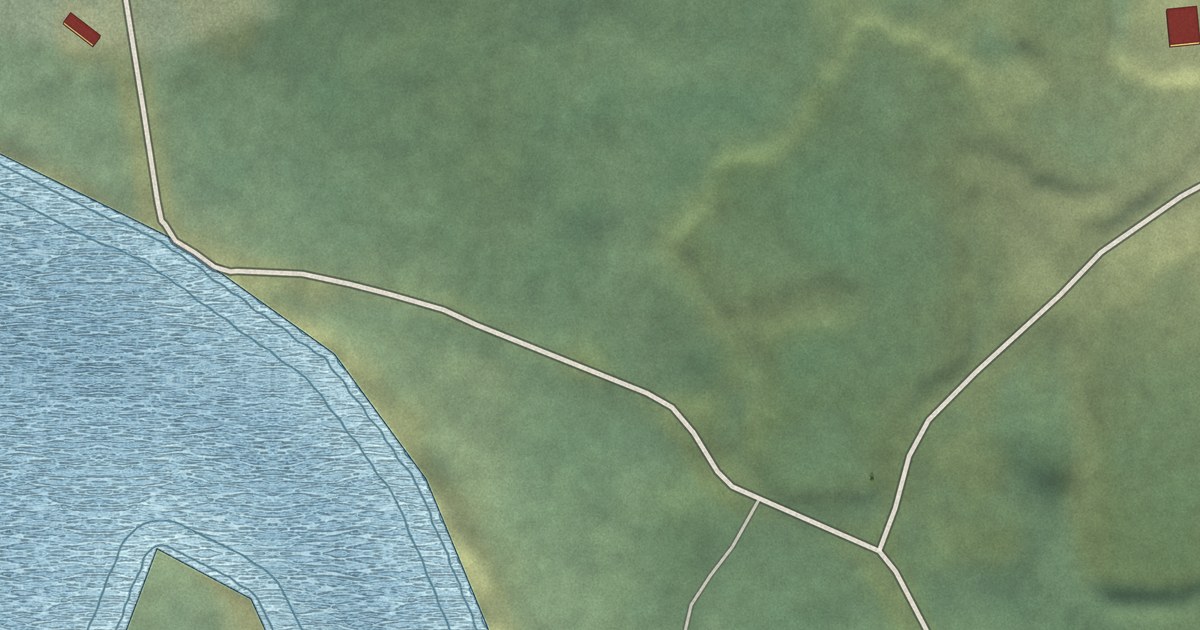 Detailed Map of Four Mile Road, Alaska