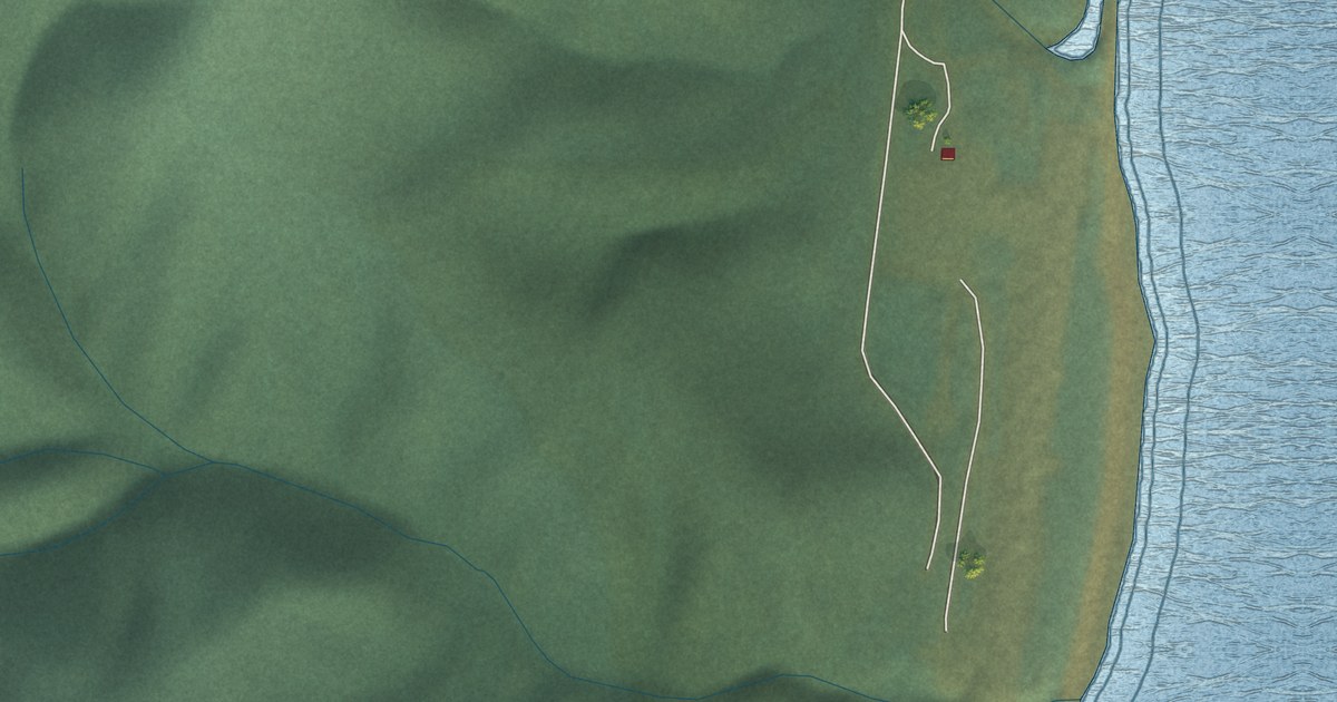 Map of Grayling, Alaska in 2026