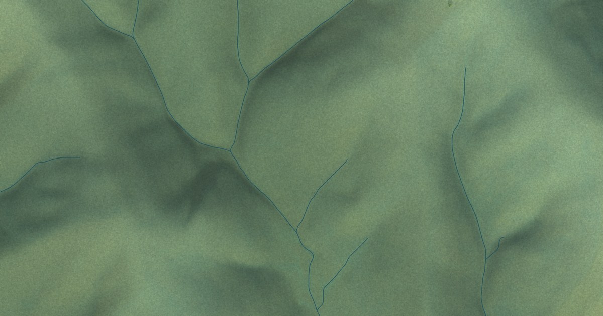 Detailed Map of Healy Lake, Alaska