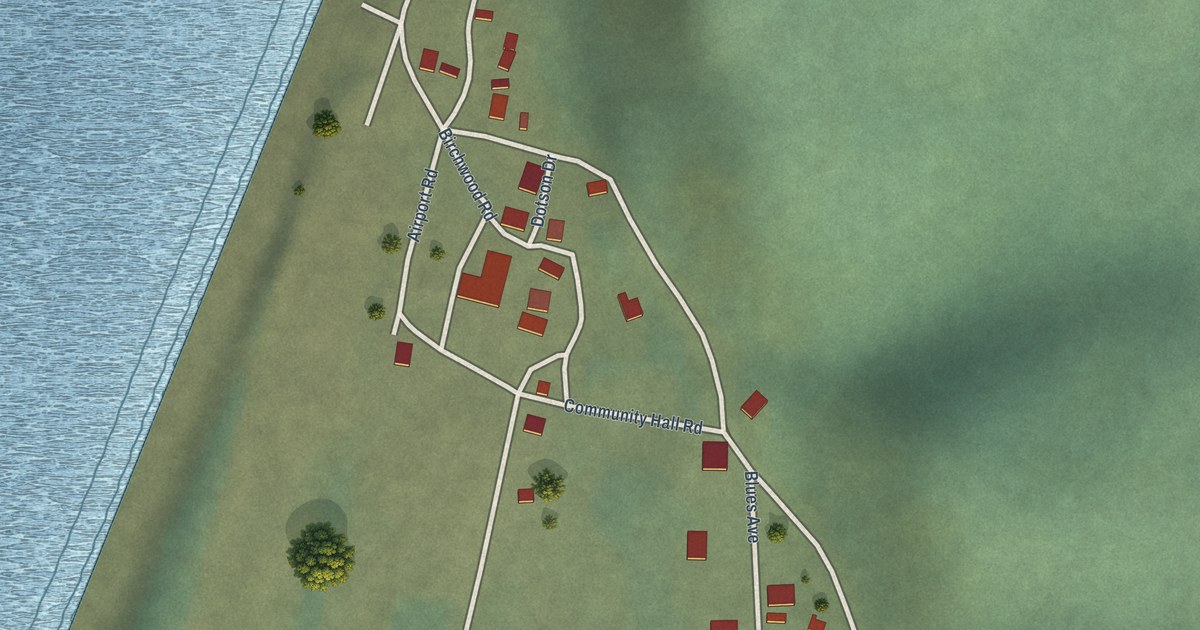 Map of Hughes, Alaska in 2026