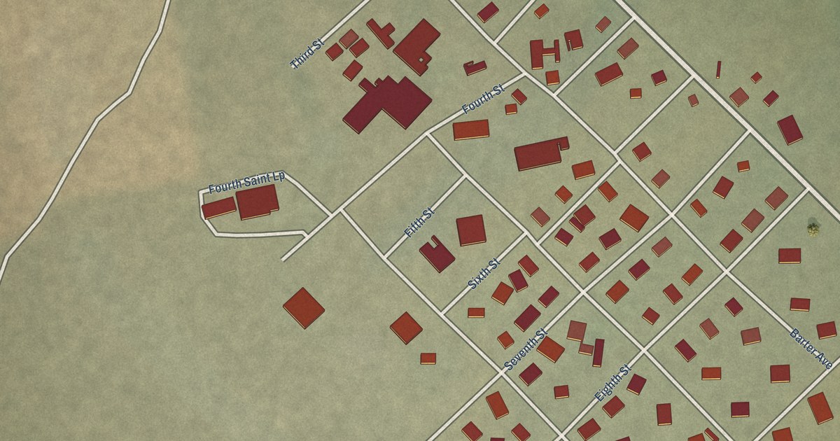 Map of Kaktovik, Alaska in 2026